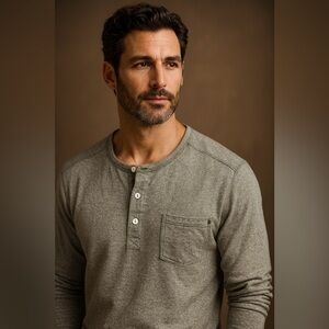 Tommy Bahama Distressed Long Sleeve Men’s Shirt